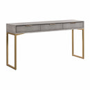 Pesce Shagreen Console Table - UK