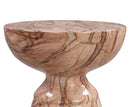 Rue Sunset Marble Side Table - UK
