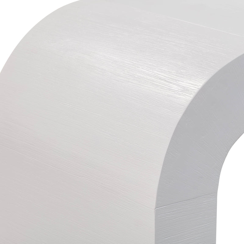 Hump White Console Table - UK
