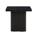 Kayla Black Concrete Side Table - UK