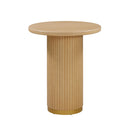 Chelsea Natural Oak Wood Entry Table - UK
