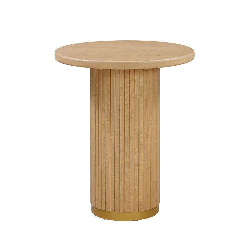 Chelsea Natural Oak Wood Entry Table - UK