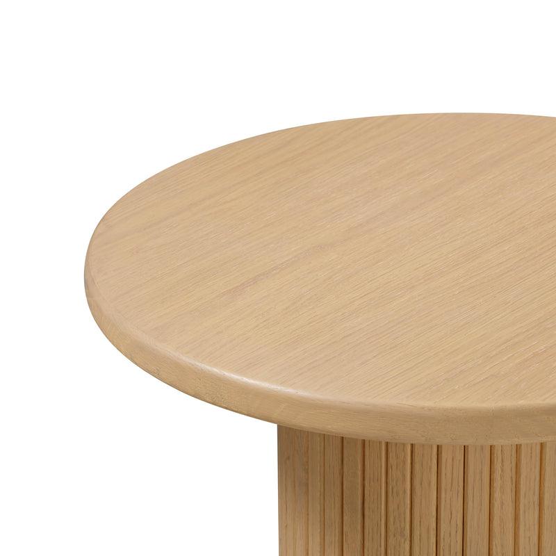 Chelsea Natural Oak Wood Entry Table - UK