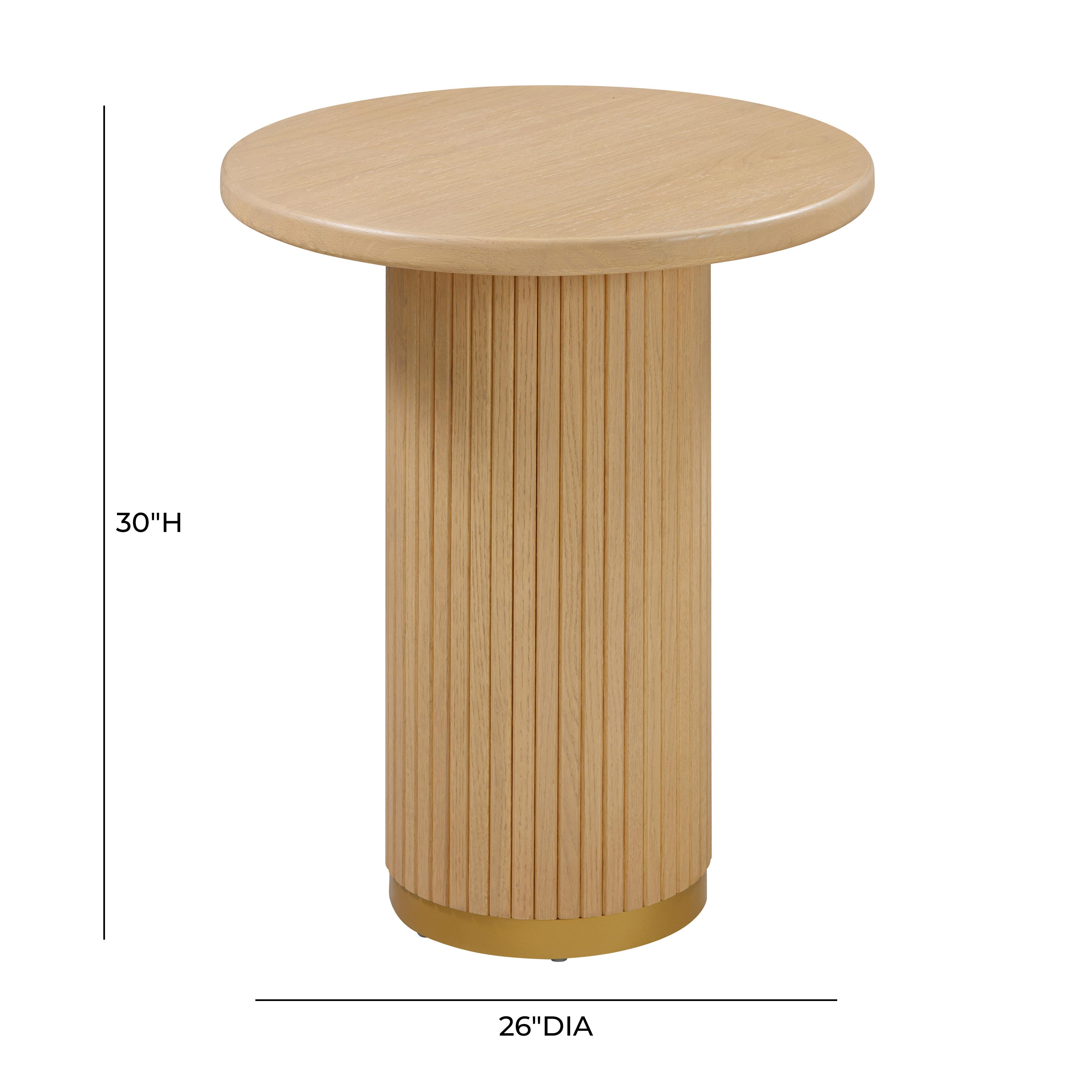 Chelsea Natural Oak Wood Entry Table