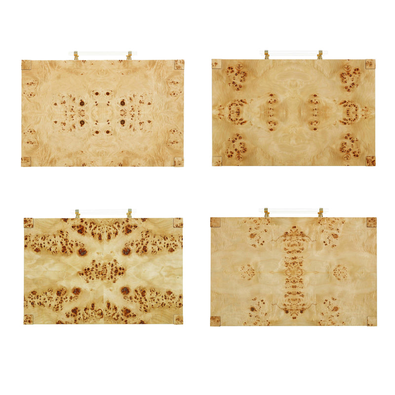 Brandyss Natural Burl End Table