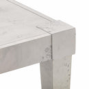 Brandyss White Burl End Table