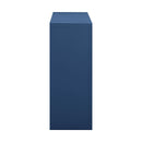 Suzie Navy & Rattan Console Table