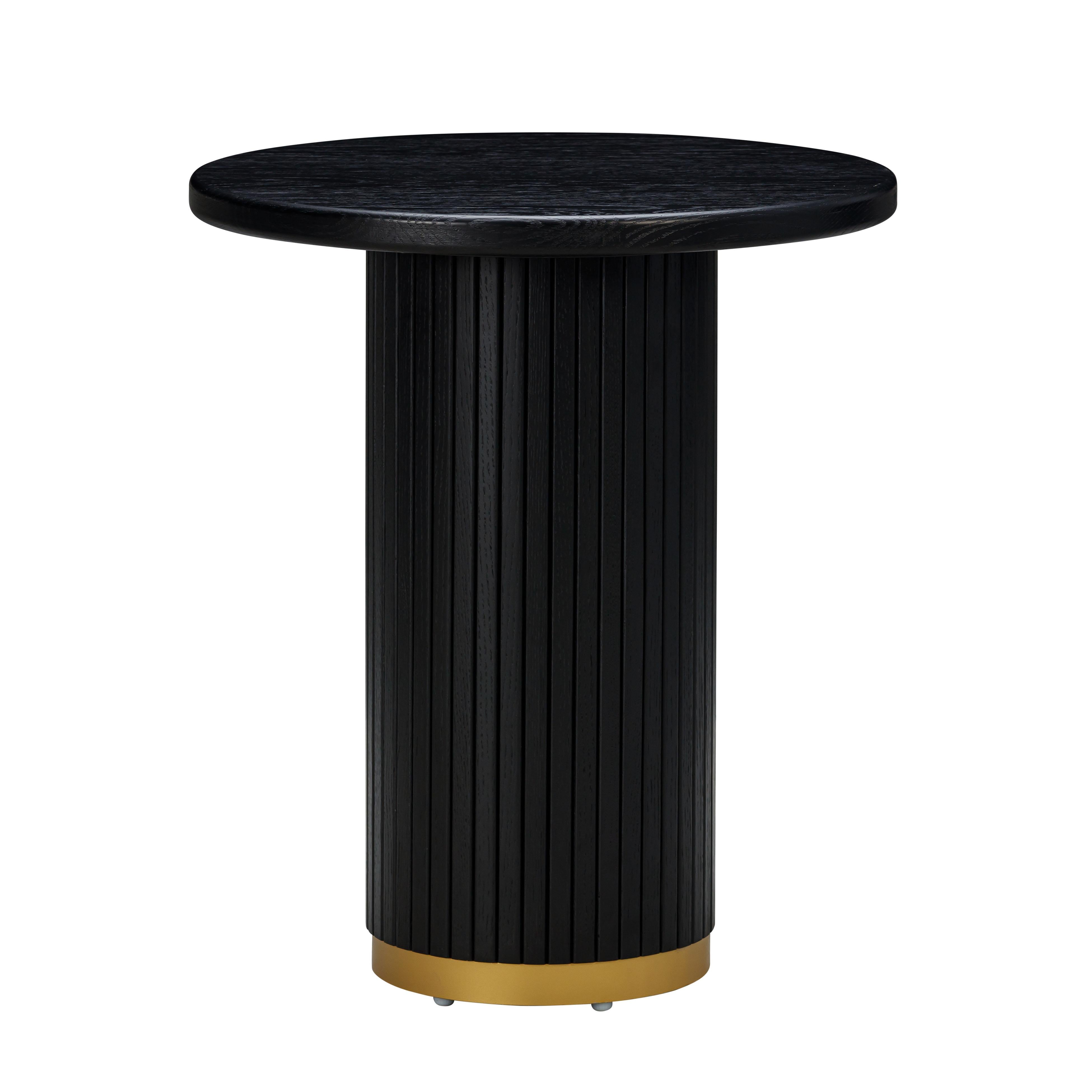Chelsea Black Oak Entry Table