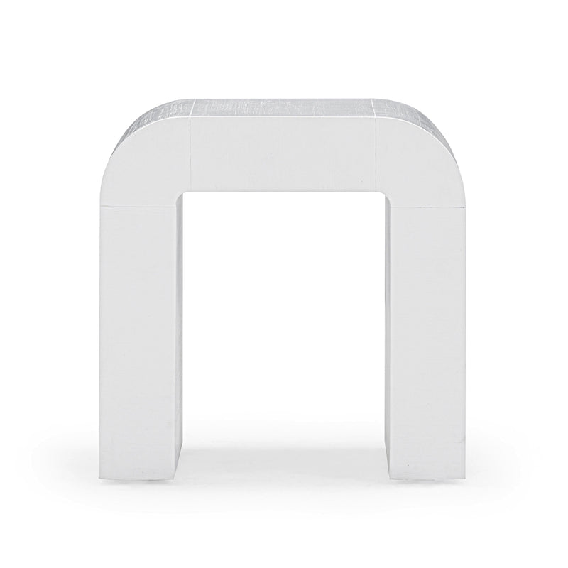 Hump White Side Table