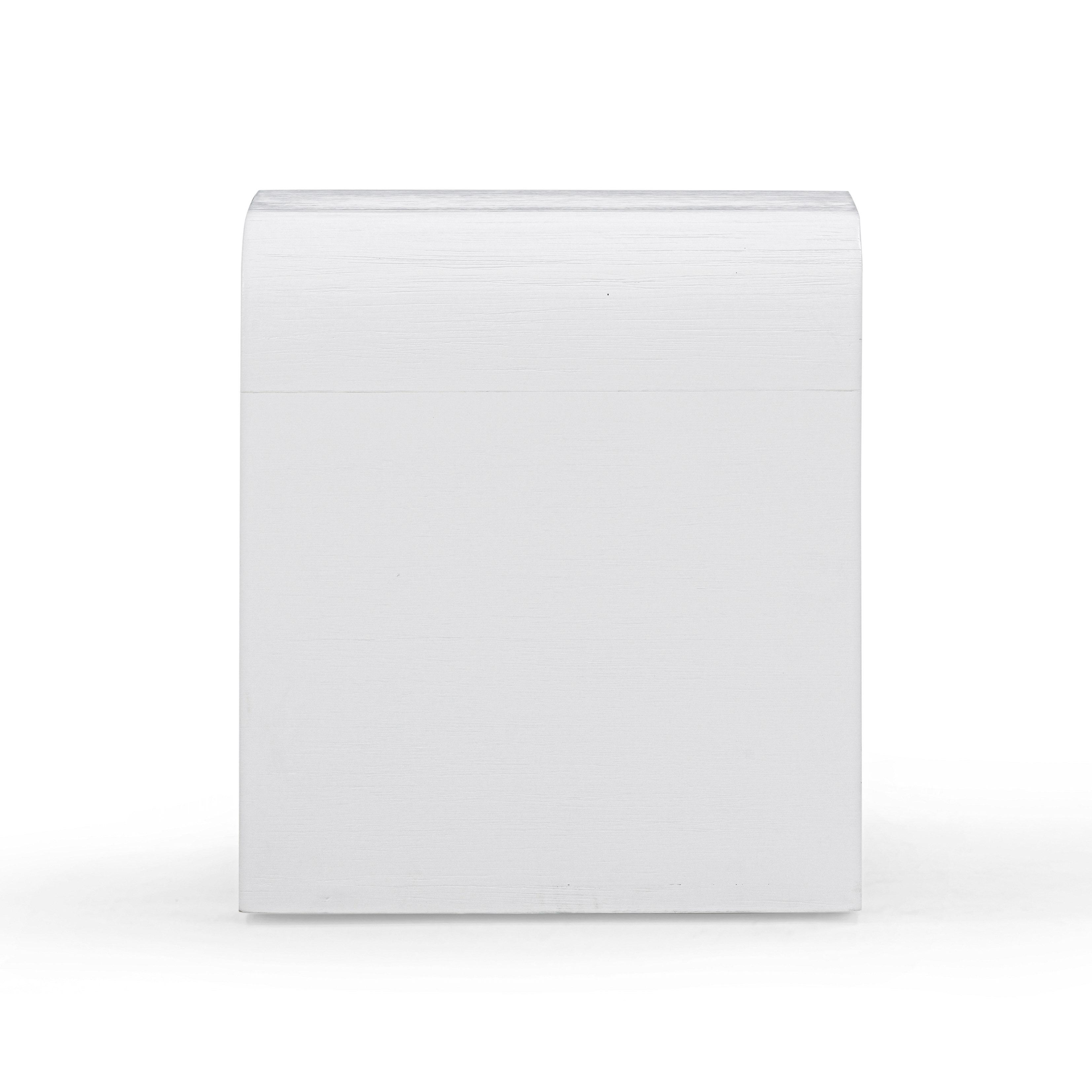 Hump White Side Table