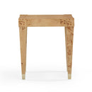 Brandyss Honey Burl End Table