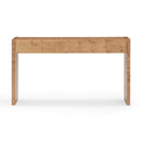 Brandyss Honey Burl Console Table