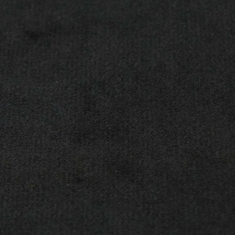 Zoe Black Velvet Storage Ottoman