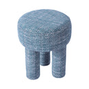Claire Teal Knubby Stool - UK