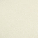 Graceland Cream Faux Mohair Bench