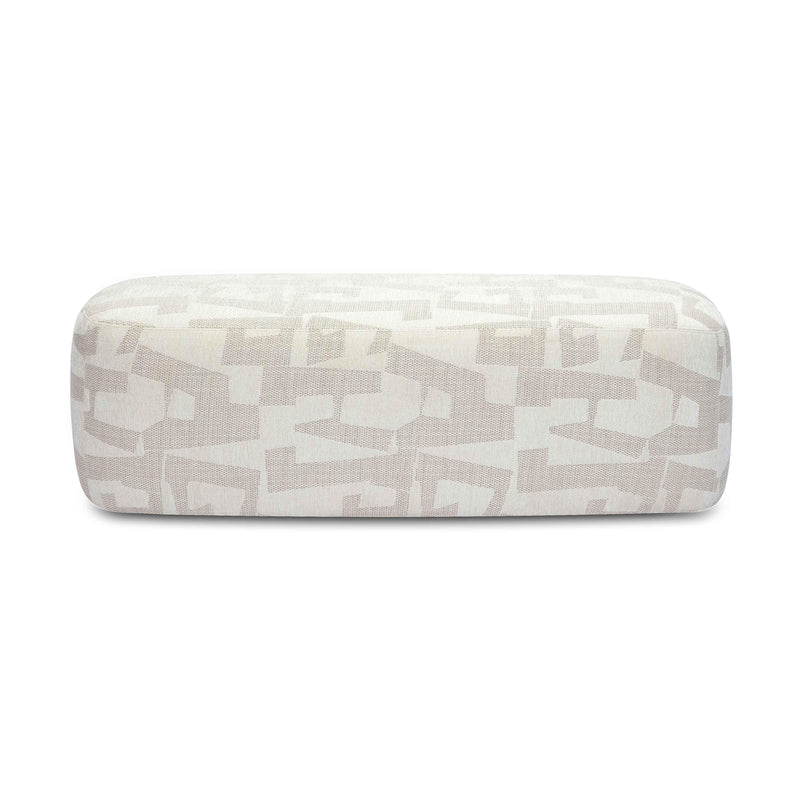 Graceland Cream Jacquard Bench