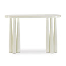 Titan Cream Glossy Console Table