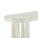 Titan Cream Glossy Console Table