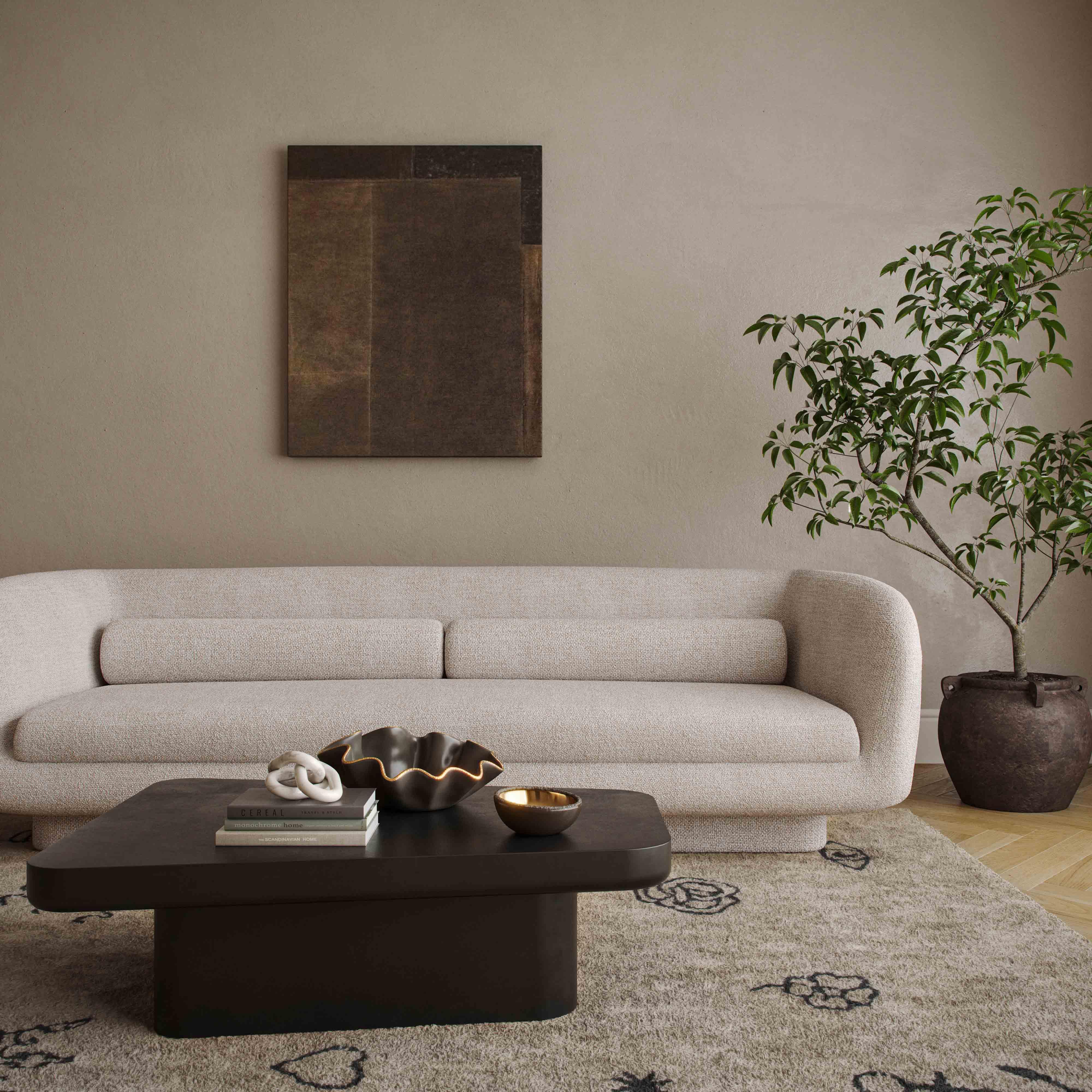 Yoko Black Large Coffee Table