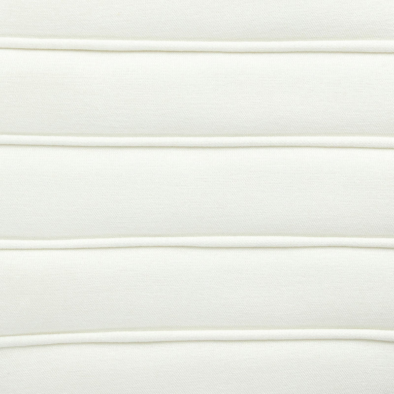 Pouch Cream Chenille Ottoman