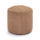 Pouch Rust Chenille Ottoman