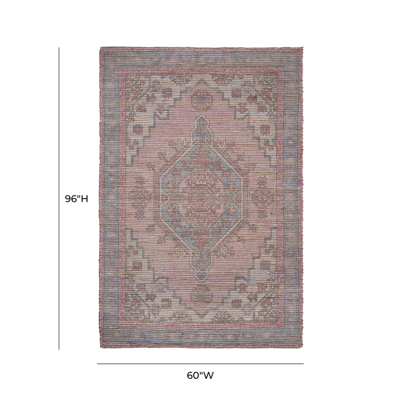 Madra Blush Tone 5' x 8' Area Rug