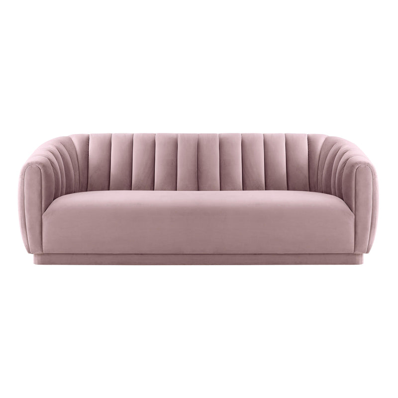 Arno Mauve Velvet Sofa