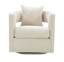 Kennedy Cream Swivel Chair - UK