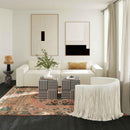 Shag Me Ivory Vegan Leather Swivel Chair - UK