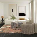 Shag Me Grey Vegan Leather Swivel Chair - UK