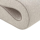 Senna Speckled Grey Boucle Accent Chair - UK