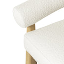 Spara Cream Boucle Accent Chair - UK