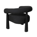 Spara Black Boucle Accent Chair - UK