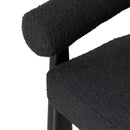 Spara Black Boucle Accent Chair - UK