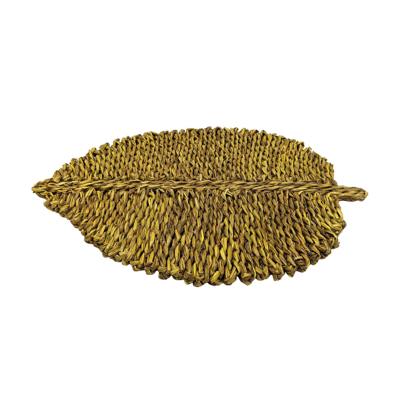 Leaf Yellow Seagrass Placemat - Set of 4