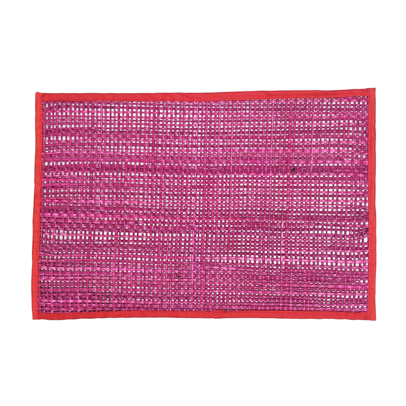 Peele Pink Seagrass Placemat - Set of 4