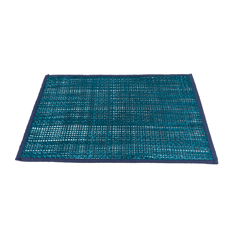 Peele Blue Seagrass Placemat - Set of 4
