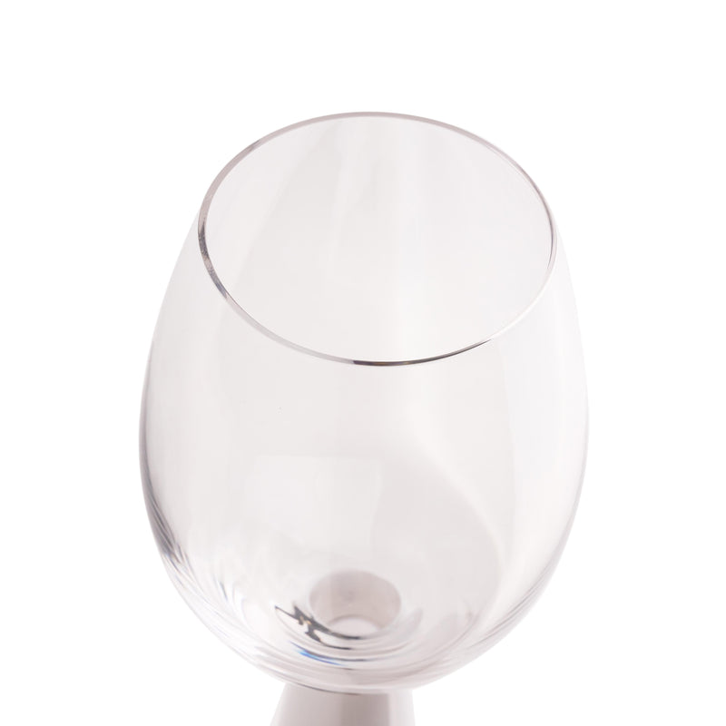 Rose White Wine Glasses - Set of 4
