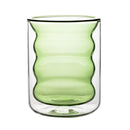 Waves Green Water Glass - Set of 4