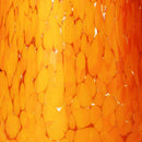 Dottie Clear Orange Dots Handblown Cocktail Glass - Set of 4