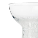 Dottie Clear White Dots Handblown Cocktail Glass - Set of 4
