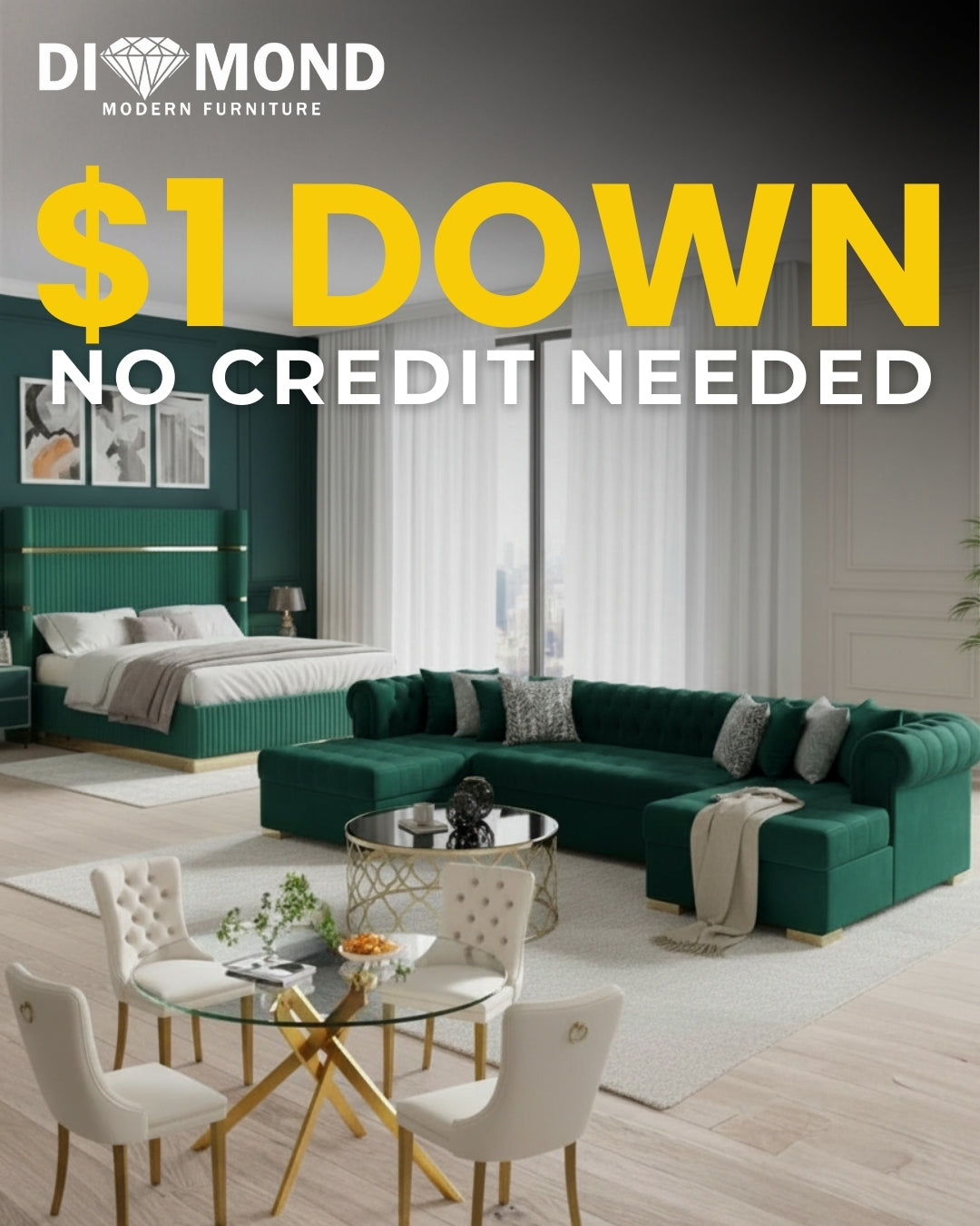 Ava Emerald Green Package