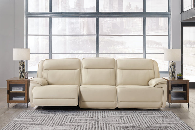Double Deal 2-Piece Power Reclining Loveseat Sectional with Console
