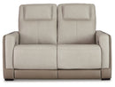 Battleville PWR REC Loveseat/ADJ Headrest