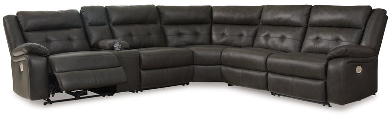 Mackie Pike 4-Piece Power Reclining Sectional