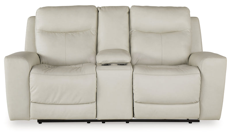 Mindanao PWR REC Loveseat/CON/ADJ HDRST