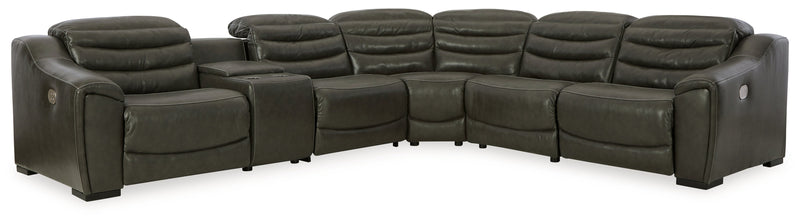 Center Line 4-Piece Power Reclining Sectional