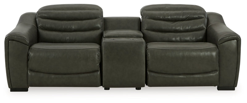 Center Line 4-Piece Power Reclining Sectional
