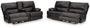 Mountainous Sofa, Loveseat and Recliner