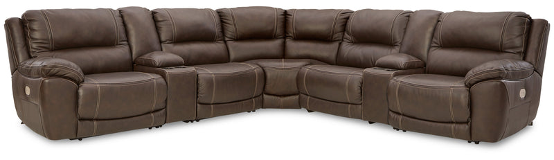 Dunleith 3-Piece Power Reclining Loveseat with Console